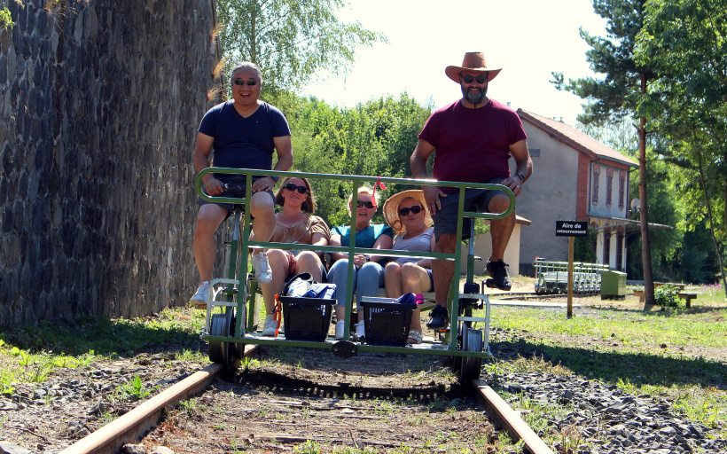 Velo rail best sale haute loire